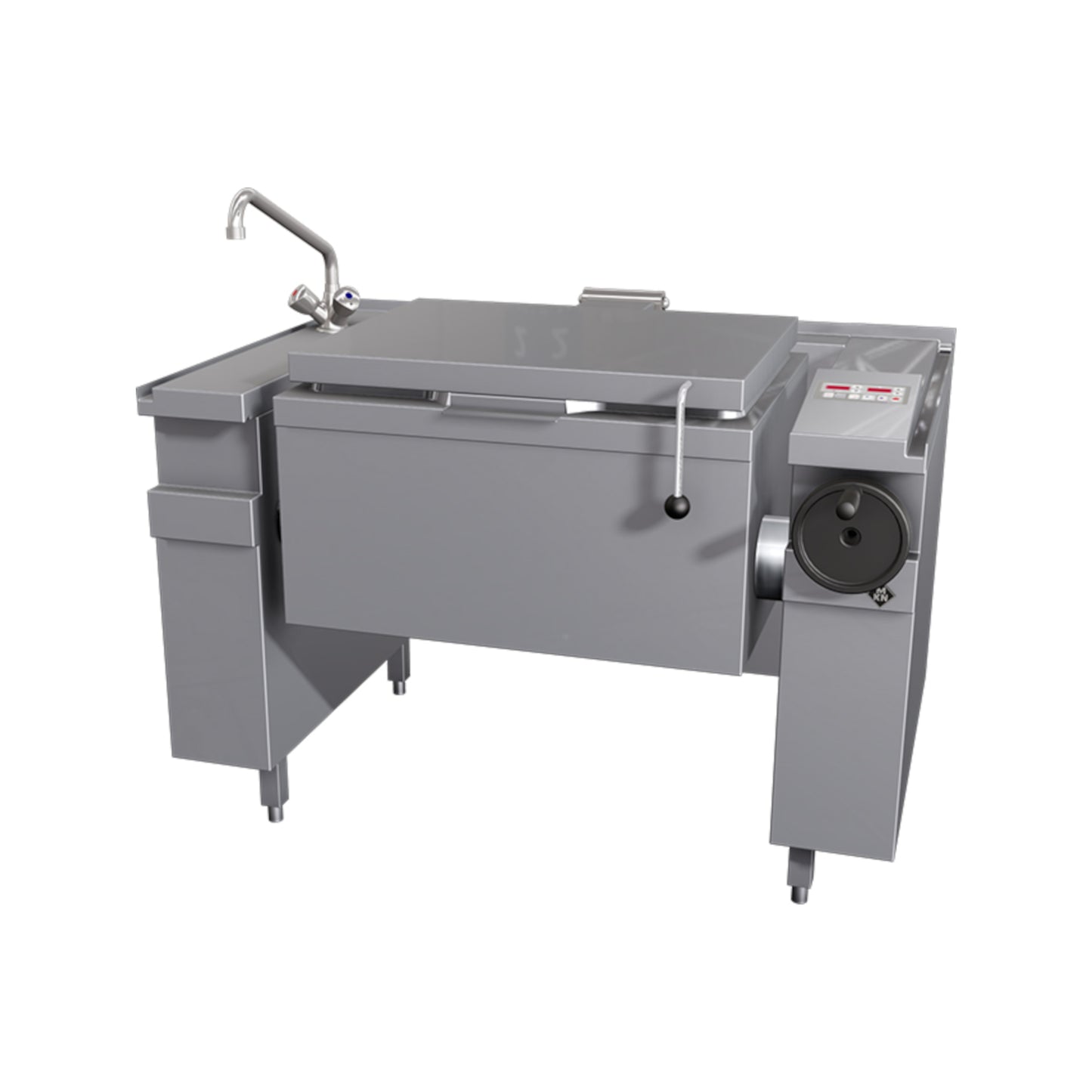 Marmita Basculante Manual Magnum GN 2/1 c/Torneira Misturadora - 10019139