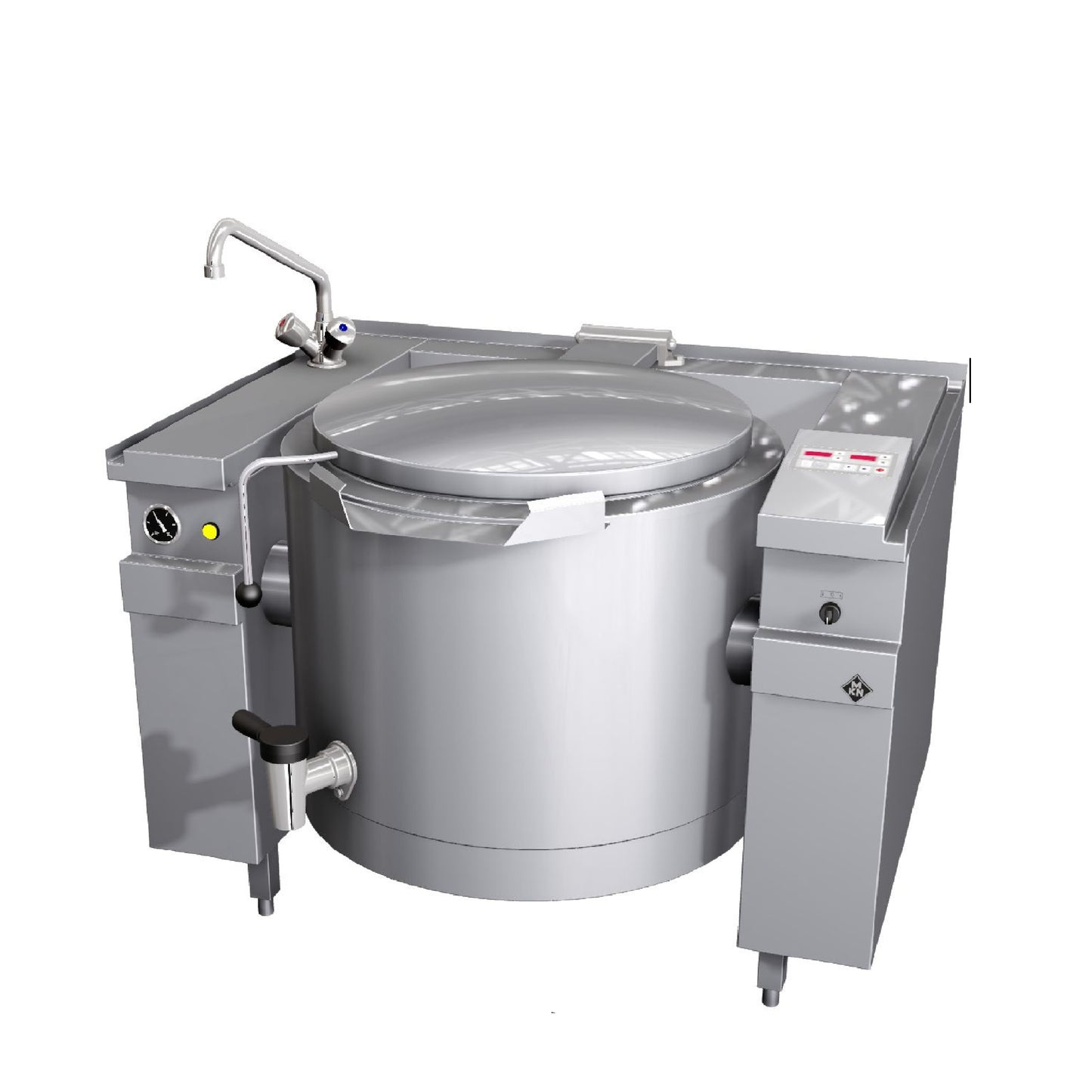 Marmita Basculante Motorizada 100L c/Torneira Misturadora e EcoControl - 10019212