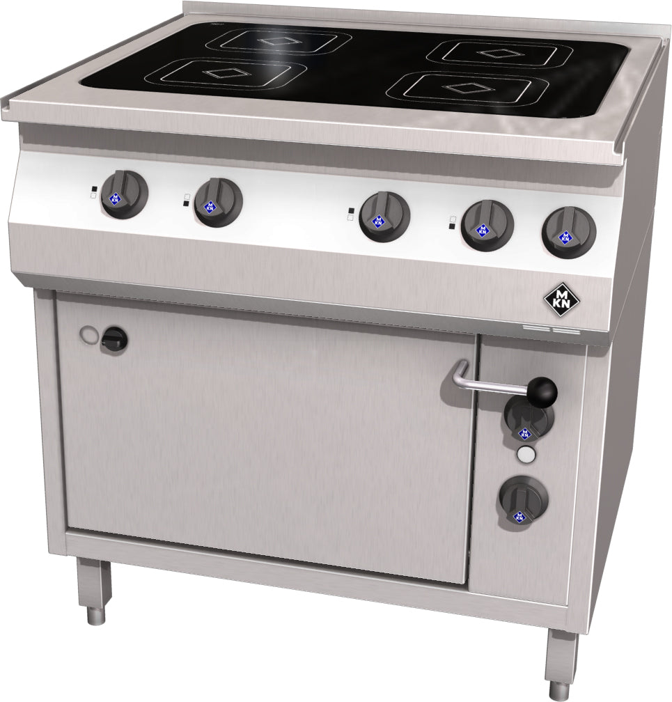 Fogão Vitrocerâmica c/Forno - 1323403 - Pinto & Cruz Hotelaria e Equipamentos