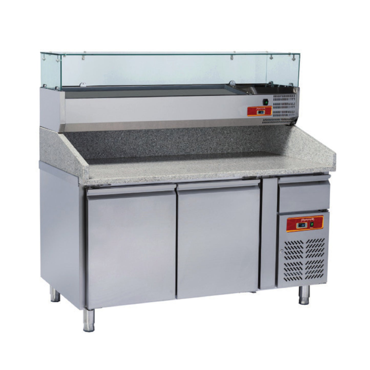 Mesa Refrigerada p/Ingredientes - MRPG-1400-PIZZA