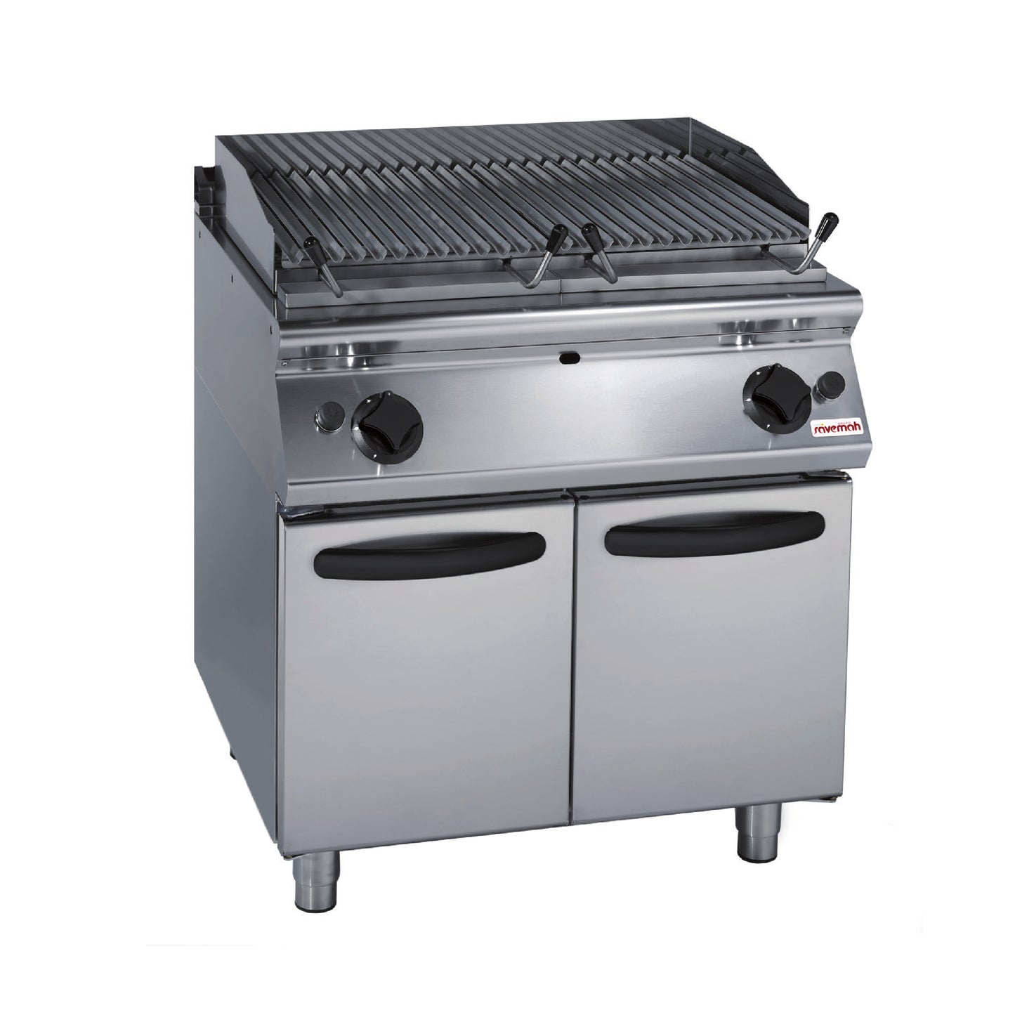 Grelhador de Pedra Vulcânica c/Móvel de Portas - SV 78 GRL-P