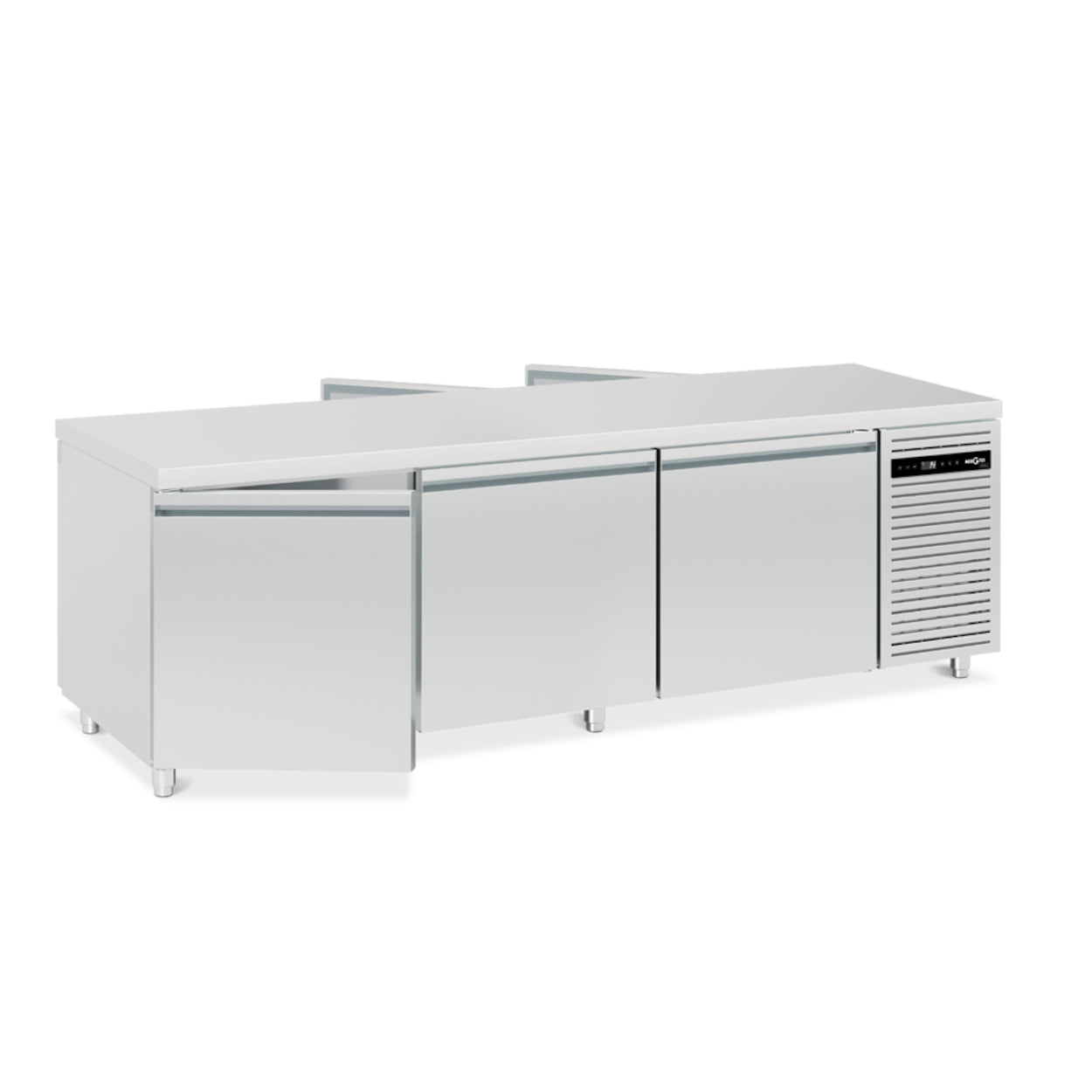 Bancada Refrigeração Pass-through GN2/1 c/6 Portas - B1-2410T