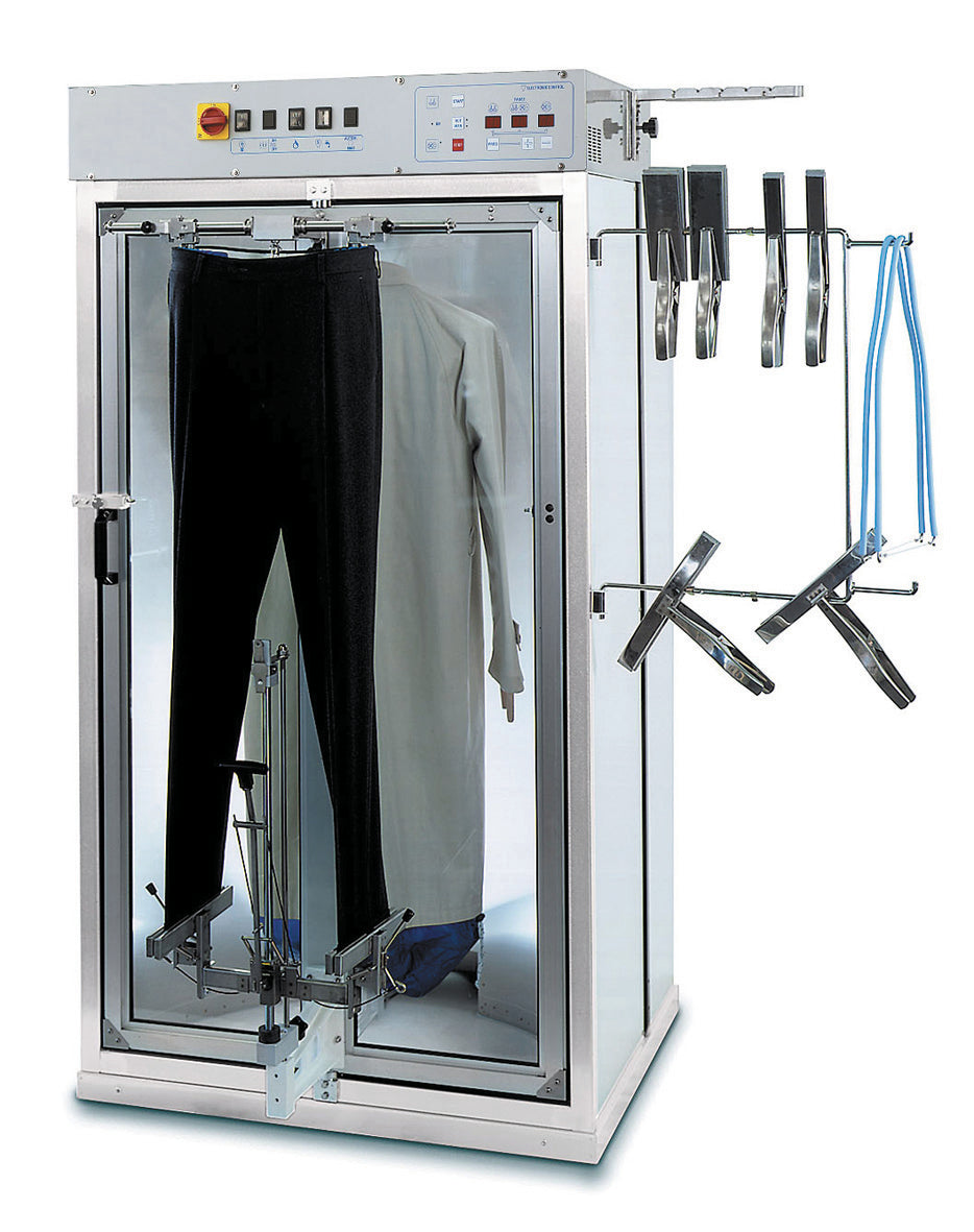 Cabine de Engomagem a Vapor c/Caldeira - Box-C - Pinto & Cruz Hotelaria e Equipamentos