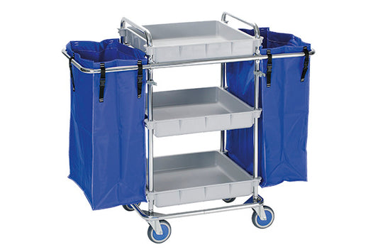 Carrinho c/Prateleiras - CSH-4 - Pinto & Cruz Hotelaria e Equipamentos