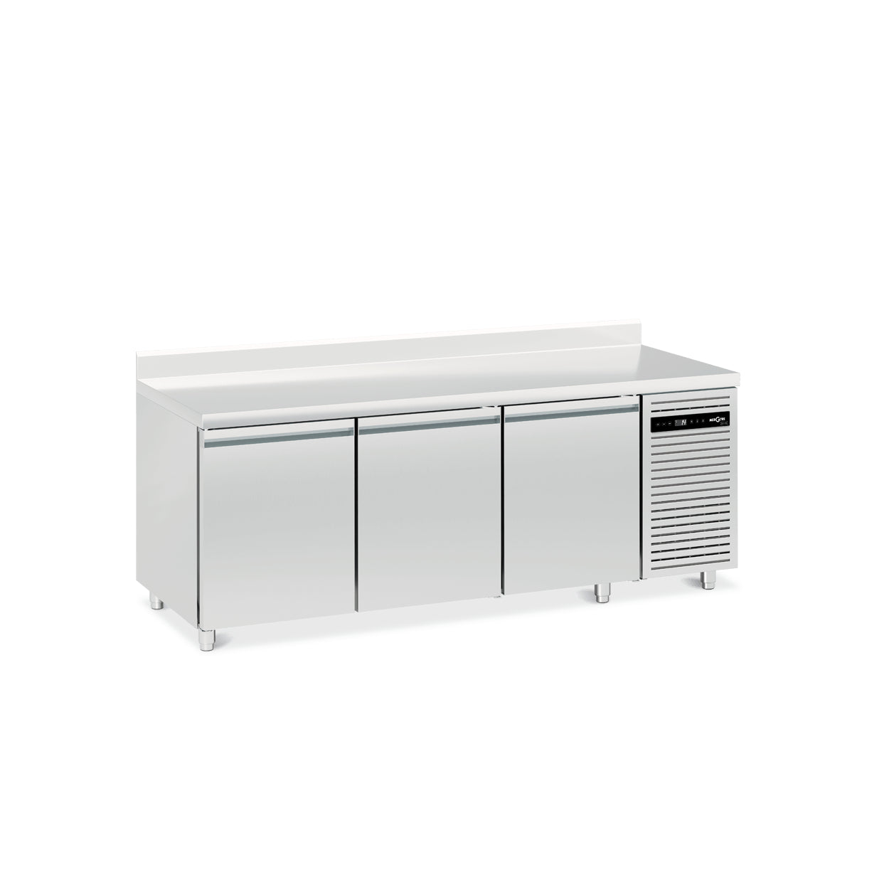 Bancada Refrigeração de Pastelaria 60x40 c/ 3 Portas - L3-2020T