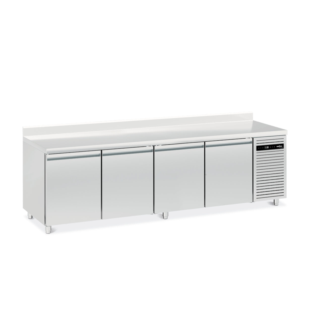 Bancada Refrigeração de Pastelaria 60x40 c/ 4 Portas - L3-2560T