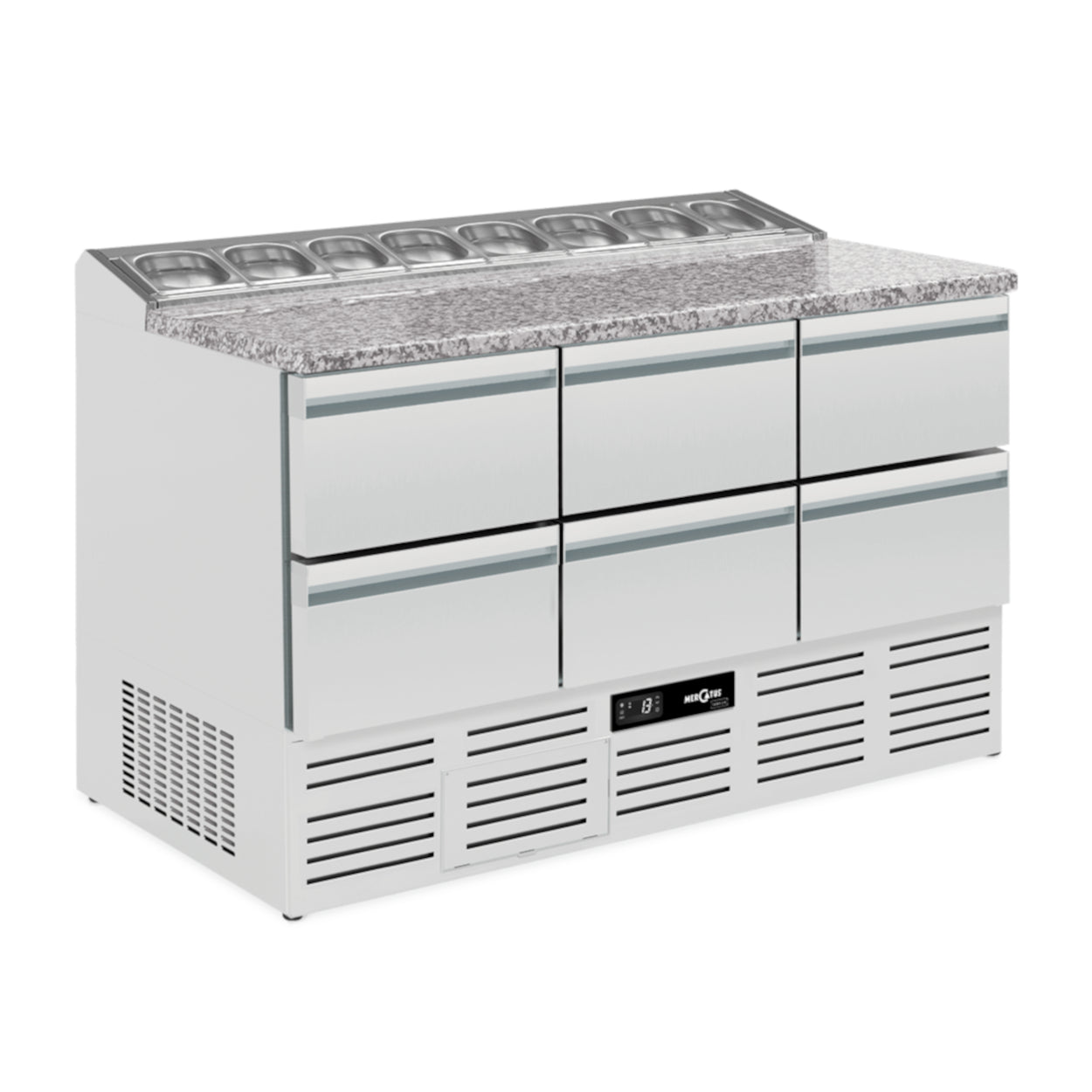 Bancada Pizzaiola GN1/1 c/3 Portas - R3-1350T