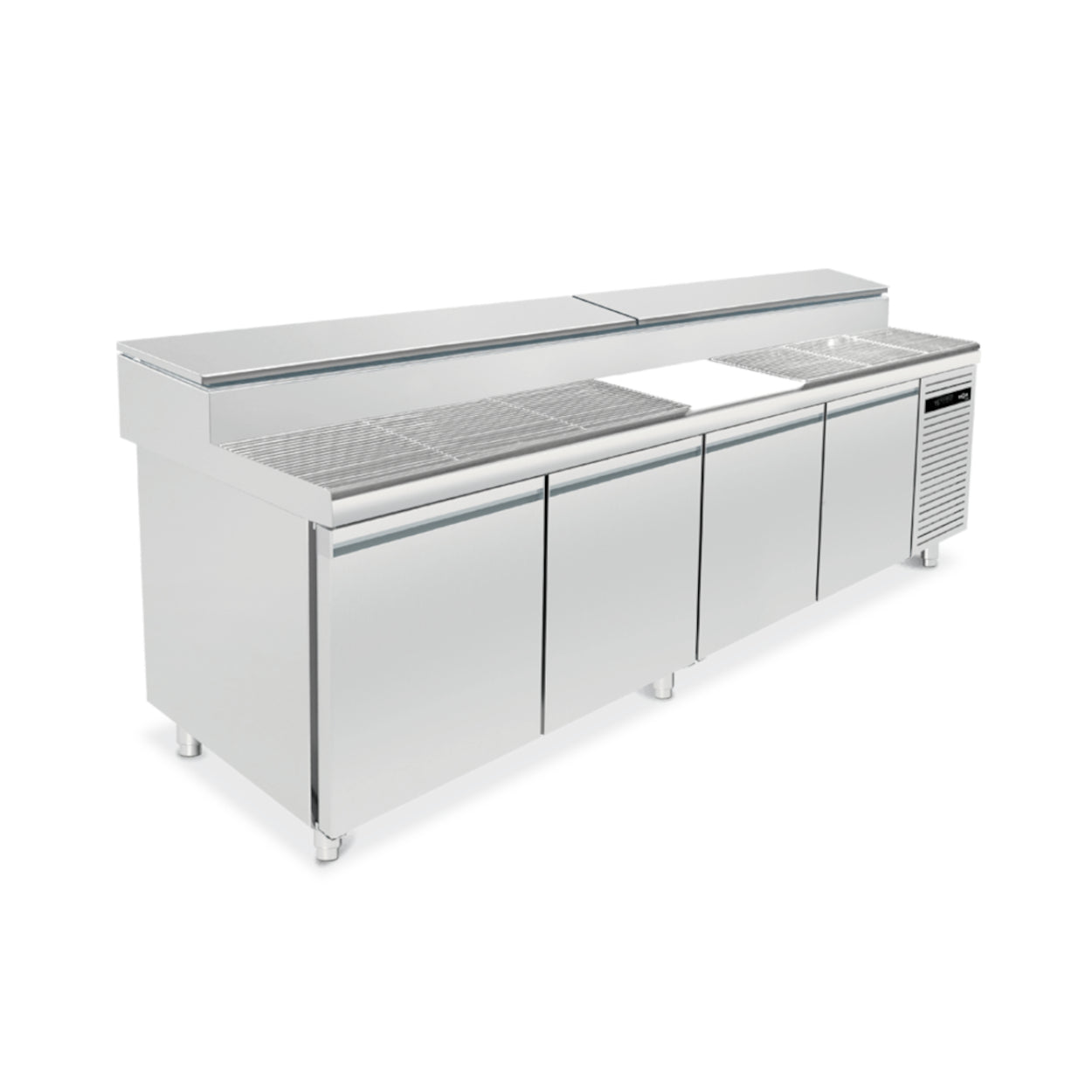 Bancada de Preparação 60x40 c/4 Portas - S3-2560T