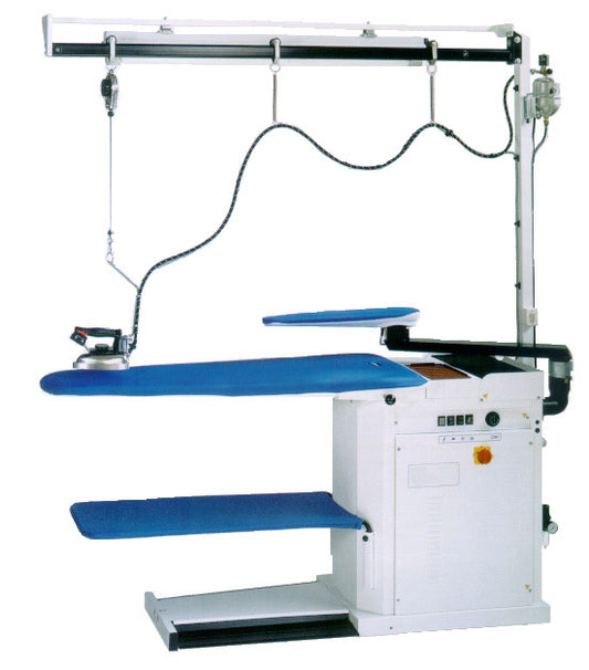 Mesa de Engomar c/Aspirador+Caldeira+Ventilador+Vaporizador - TPC-VBA - Pinto & Cruz Hotelaria e Equipamentos