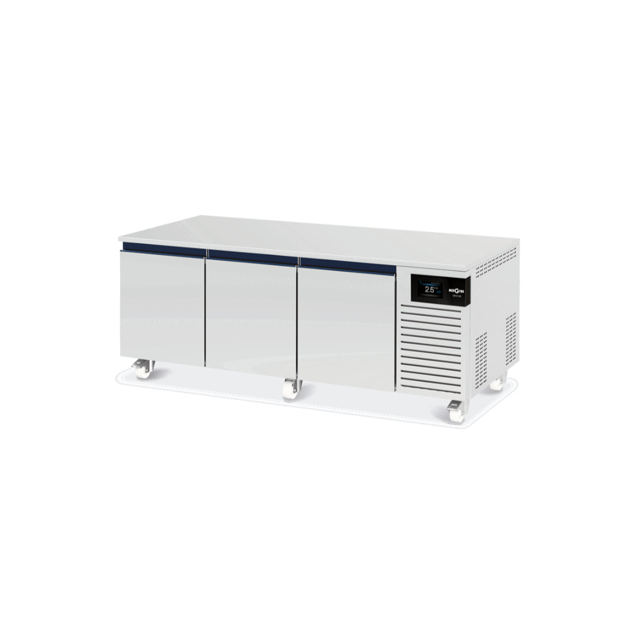 Base Refrigeração GN1/1 c/3 Gavetas - U1-1600S