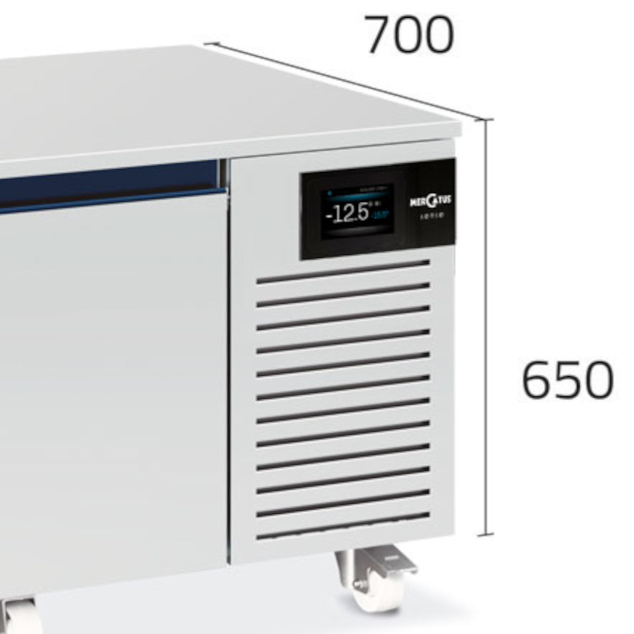 Base Refrigeração GN1/1 c/4 Gavetas - U1-2000S