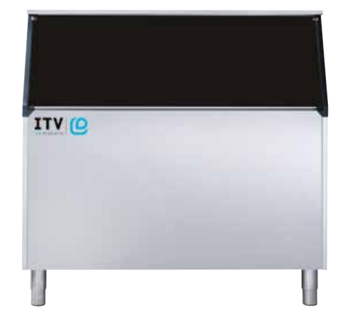 Depósito de Gelo para Máquinas de Gelo Modulares 480Kg - Pinto & Cruz Hotelaria e Equipamentos