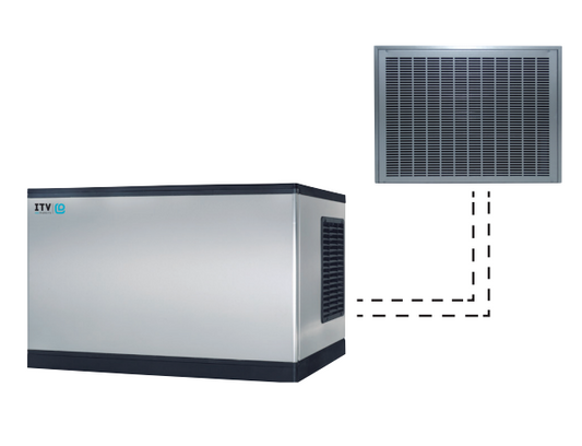 Máquina Modular de Cubos de Gelo - Spika MS220 Remote - Pinto & Cruz Hotelaria e Equipamentos