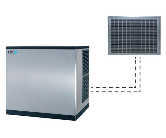 Máquina Modular de Cubos de Gelo - Spika MS410 Remote - Pinto & Cruz Hotelaria e Equipamentos