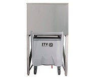 Depósito de Gelo c/Carrinho 140Kg - p/ Máquinas de Gelo Modulares - Pinto & Cruz Hotelaria e Equipamentos