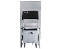 Depósito de Gelo c/Carrinho 300Kg - p/ Máquinas de Gelo Modulares - Pinto & Cruz Hotelaria e Equipamentos