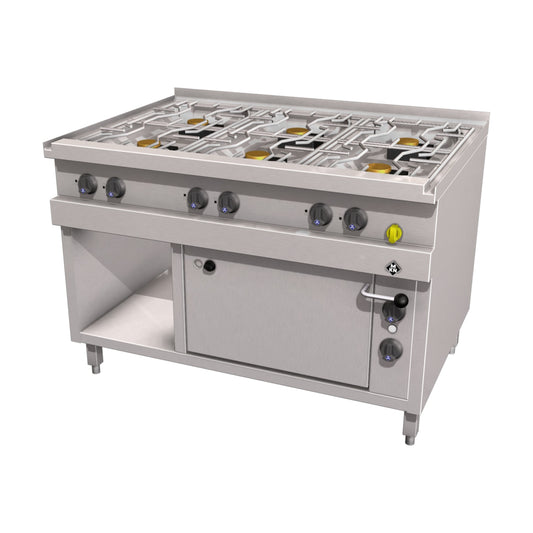 Fogão de 6 Queimadores c/Forno - 2063406