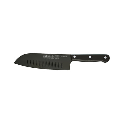 Faca Santoku c/Alvéolos CHEF TITANIUM