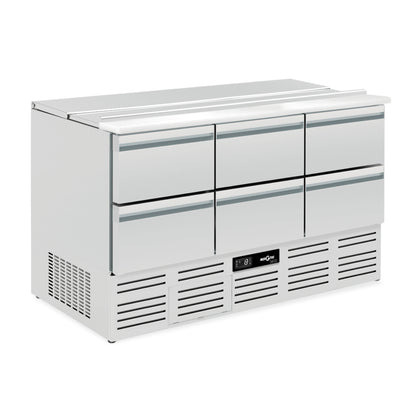 Bancada Saladette GN1/1 c/3 Portas - R1-1350T