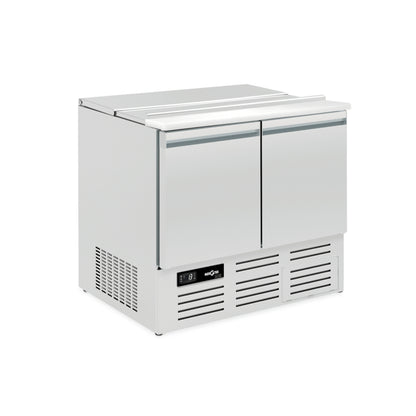 Bancada Saladette GN1/1 c/2 Portas - R1-900T