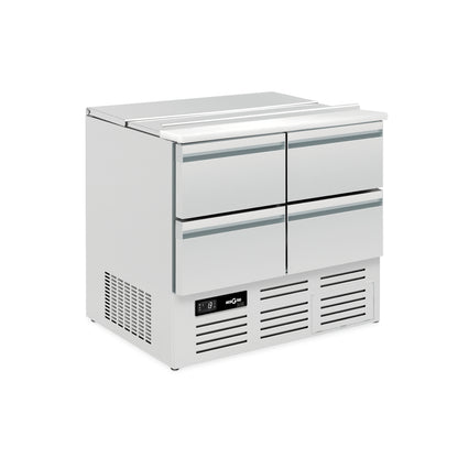 Bancada Saladette GN1/1 c/2 Portas - R1-900T
