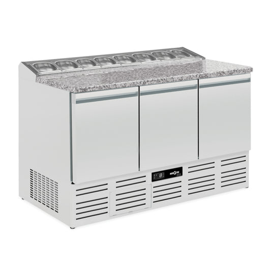 Bancada Pizzaiola GN1/1 c/3 Portas - R3-1350T