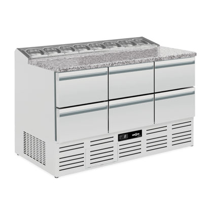Bancada Pizzaiola GN1/1 c/3 Portas - R3-1350T