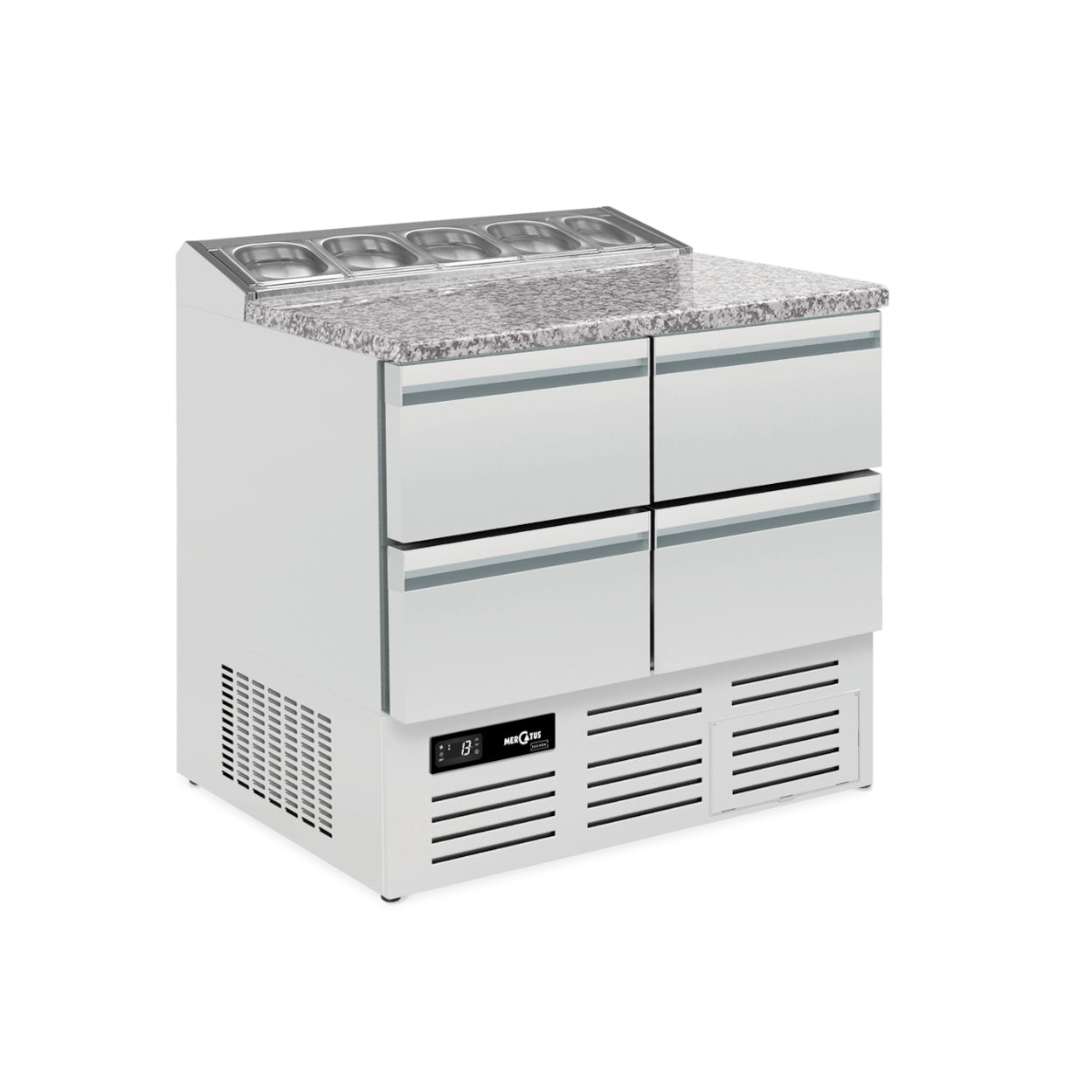 Bancada Pizzaiola GN1/1 c/2 Portas - R3-900T