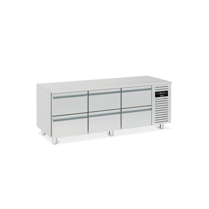 Base Refrigeração GN2/3 c/3 Portas - U3-1600T